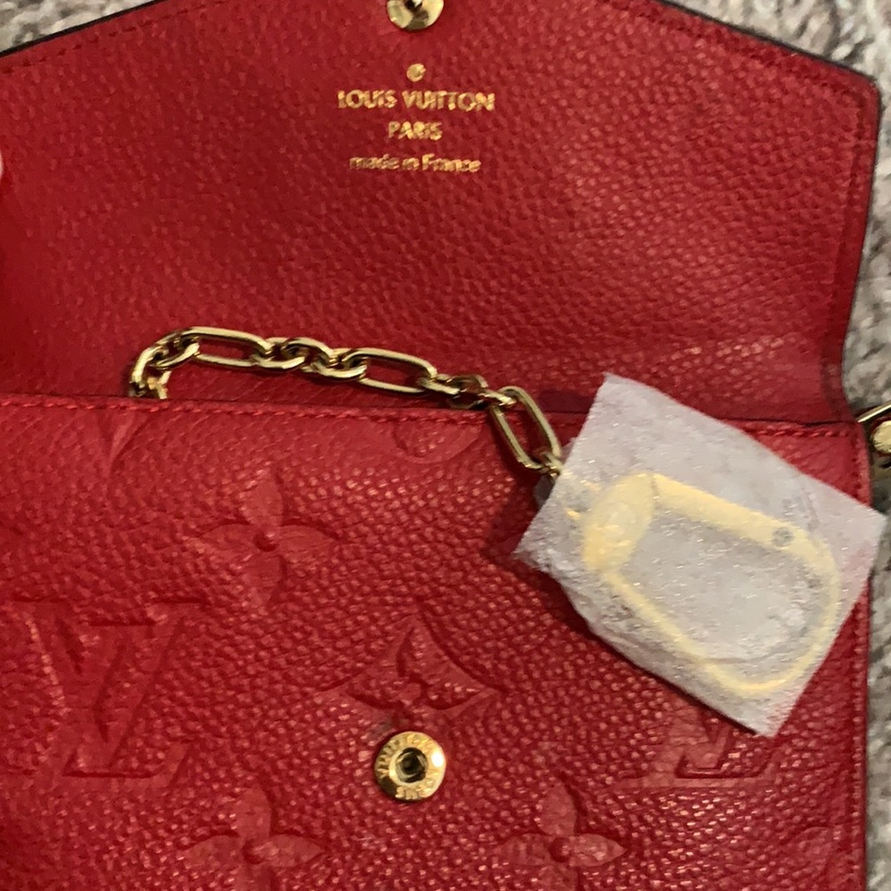 Louis Vuitton Empreinte Cerise Red Key Pouch - Picture 3 of 13